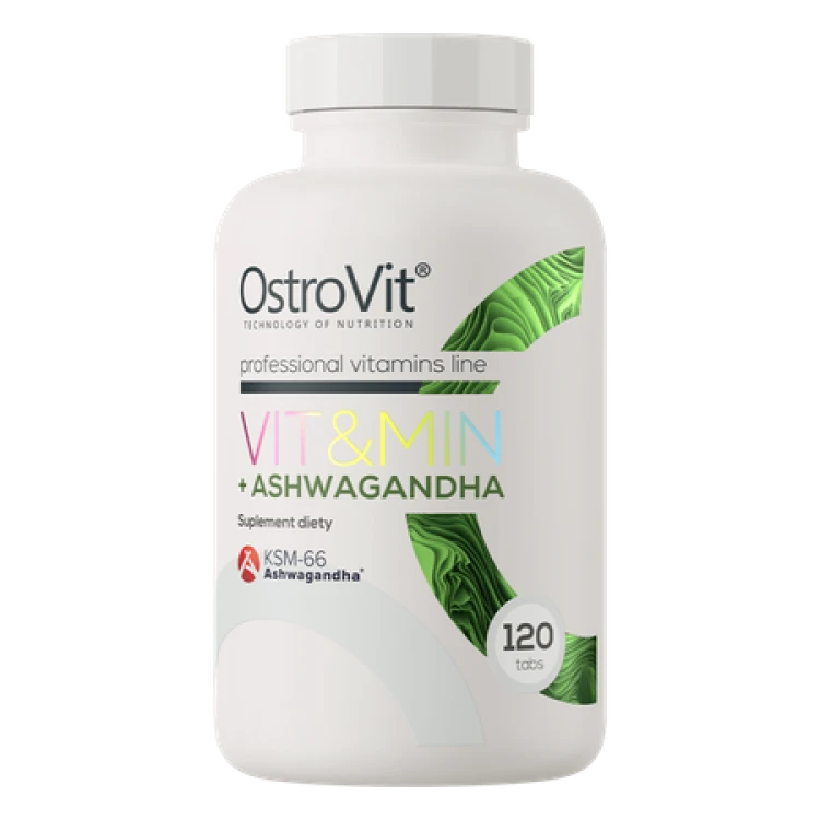 VIT&MIN + Ashwagandha 120 tablets - Image 1