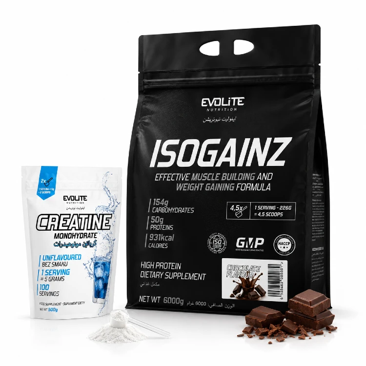 Isogainz 6kg + Creatine 500g - Image 1